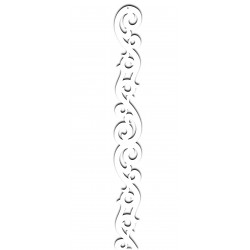 Girlanda materiałowa laser wzór 10 5cm x 100cm