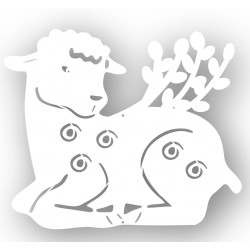 Dekor ażurowy mały nr 37 20cm