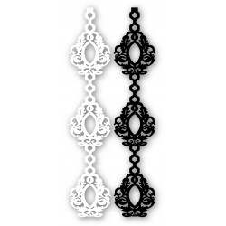 Girlanda materiałowa laser wzór 10 5cm x 100cm