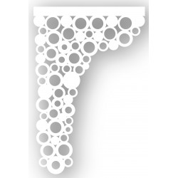 Bieżnik obrus na stół laser wzór 1 40cm x 100cm