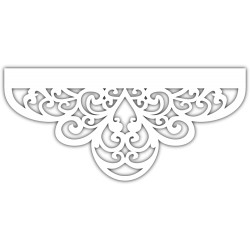 Panele ażurowe AŻUR ozdobny ekrany LASER nr 01